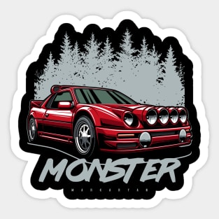 Rs200 Rally car Sticker